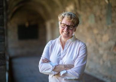 Headshot of Catherine Conybeare, Leslie Clark Professor in the Humanities and Chair of Greek, Latin and Classical Studies